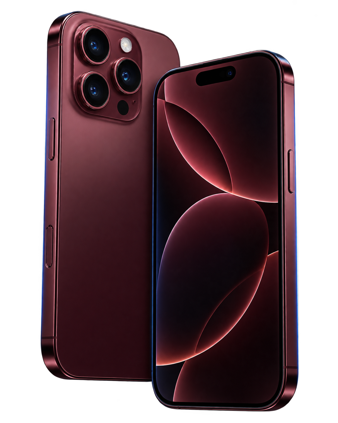 Smartphones premium en acabado bordó, presentados por Doctor Phone